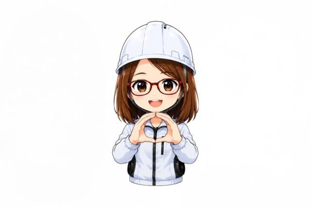 イメージキャラクターの丸印