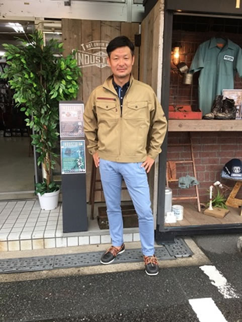 バートル営業担当 川城さん