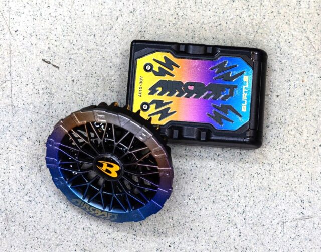 バートルエアークラフトカスタムファンとバッテリー_チタニウムバーンの組み合わせ
