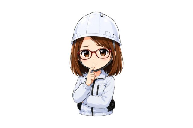 イメージキャラクターの三角印