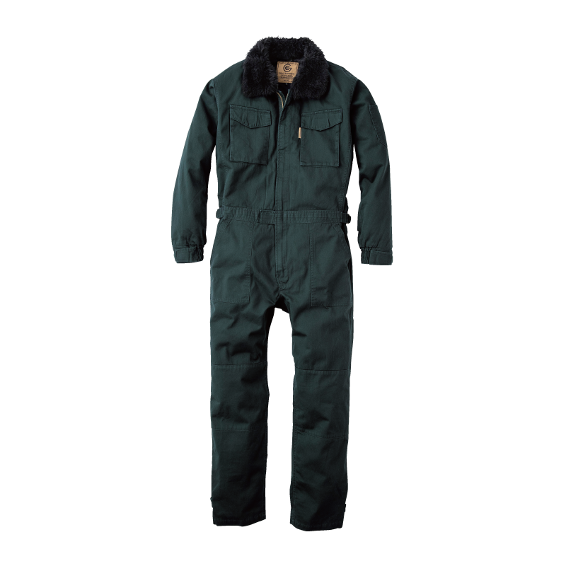 【GRACE ENGINEER'S(グレイスエンジニアーズ)】【秋冬年中作業服】 コットンツイル防寒ツナギ GE-390