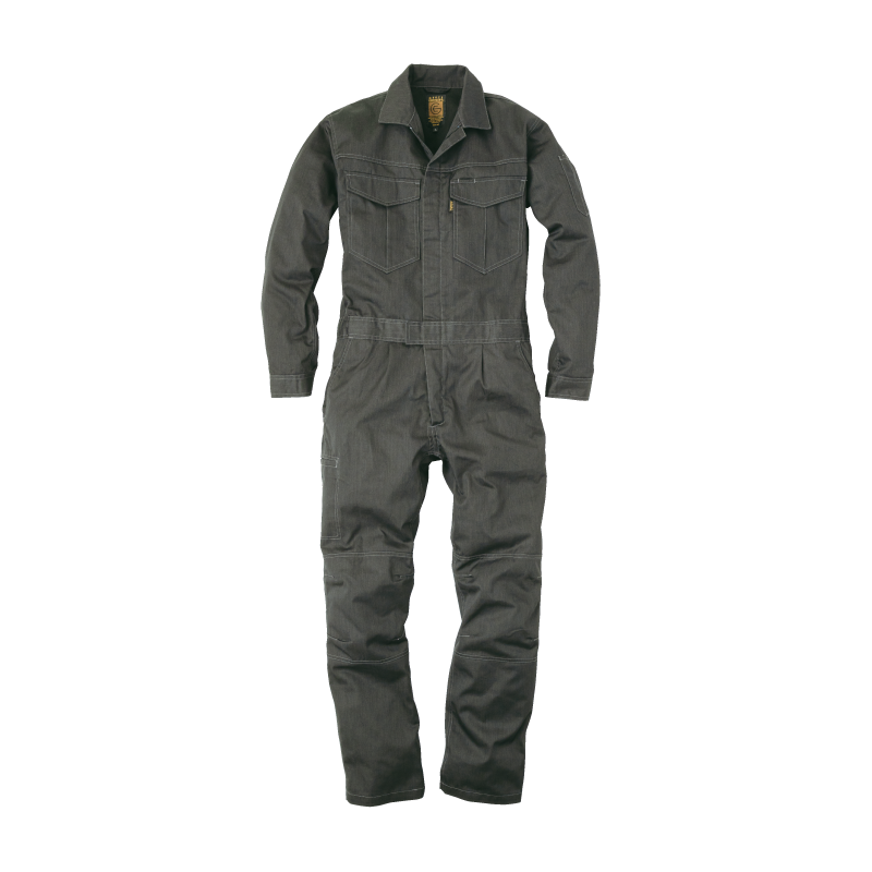 【GRACE ENGINEER'S(グレイスエンジニアーズ)】【秋冬年中作業服】 メランジ調ワンプリーツ長袖ツナギ GE-430