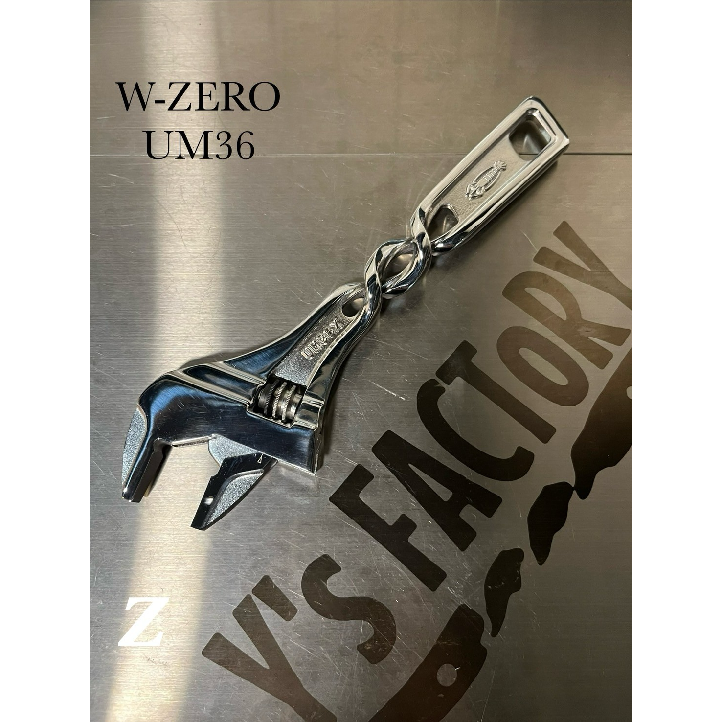 ・Y’s FACTORY【ワイズファクトリー】【カスタム　ツール】W-ZEROダブルツイスト総磨きモンキーＵＭ36