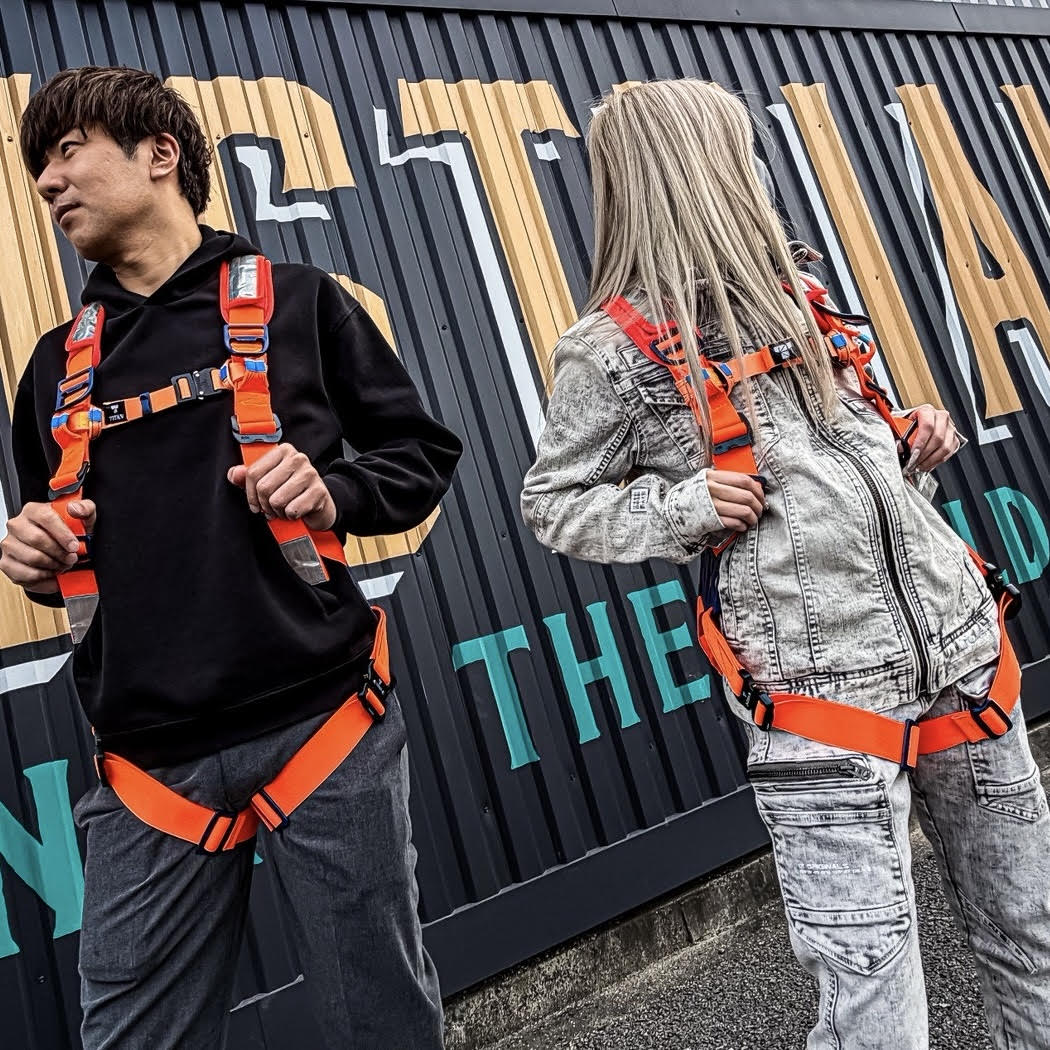 タイタン PANGAEA CANYON 高視認フルハーネス PCHV-10A型（オレンジ）