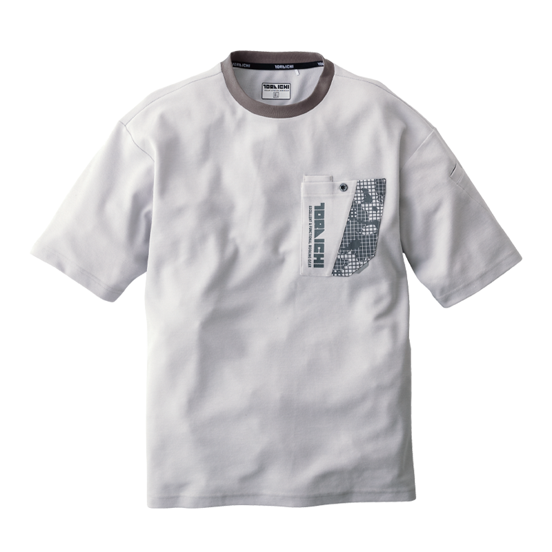【TORAICHI(寅壱)】【春夏作業服】半袖クルーネックTシャツ　5993-618