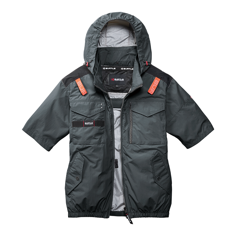 【BURTLE(バートル)】エアークラフト　ACタクティカル半袖ブルゾン　AC1156　【26】