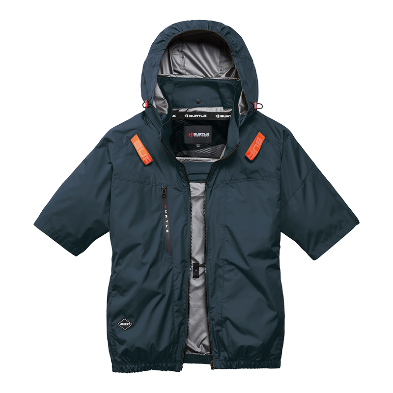 【BURTLE(バートル)】エアークラフト　AC半袖ブルゾン　AC2096　【26】