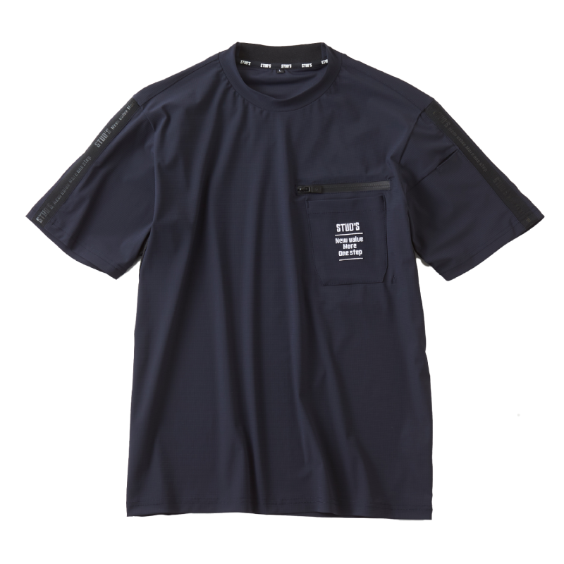 【STUD'S(スタッズ)】【春夏作業服】半袖Tシャツ（胸ポケット有） S8563