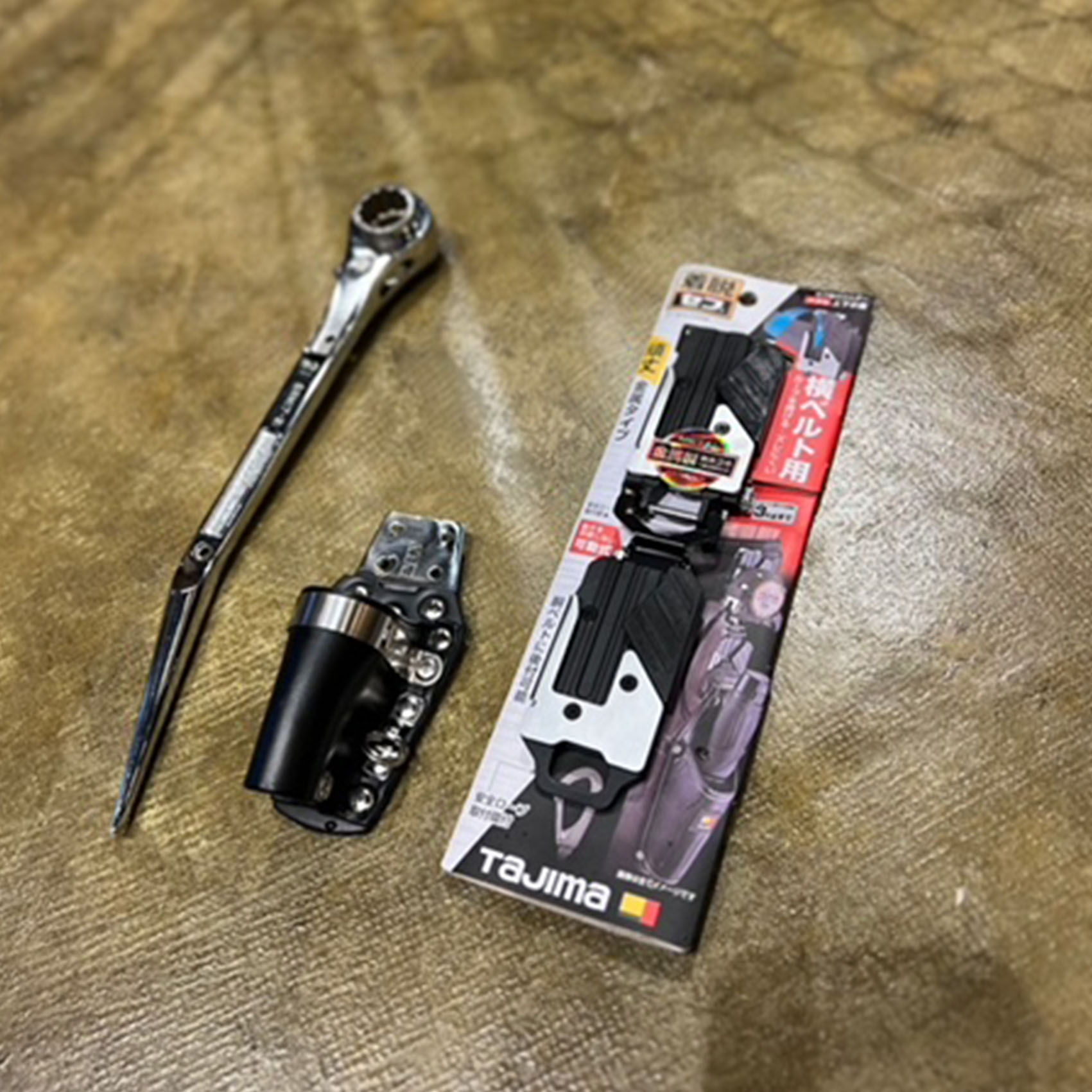 TAJIMAメタルセフ ハンドメイド オリジナル金具　カナビラ　工具差し TAJIMAメタルセフ ハンドメイド オリジナル金具カナビラ工具差し