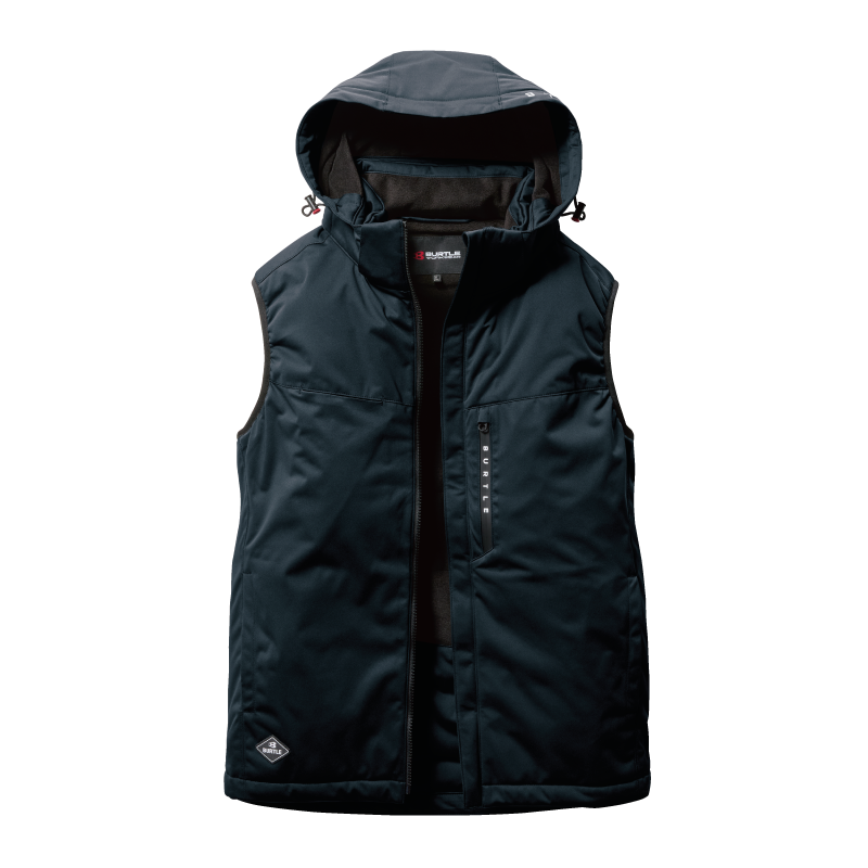 【BURTLE(バートル)】【秋冬作業服】ストレッチフーディ防寒ベスト 3264 【B】