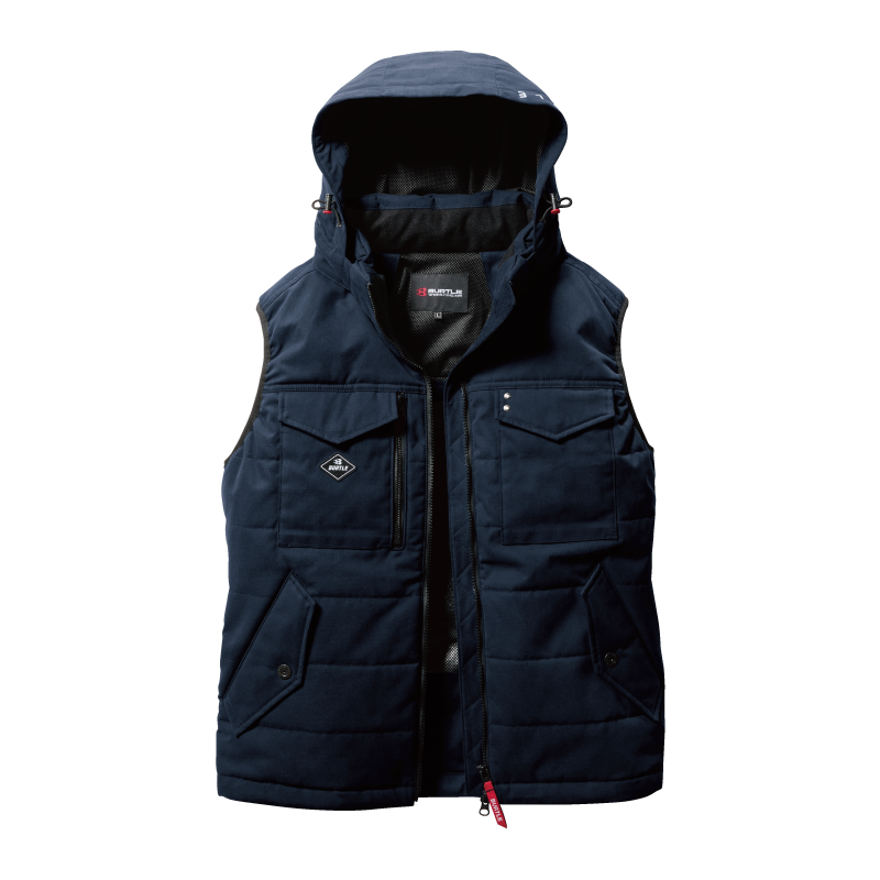 【BURTLE(バートル)】【秋冬作業服】防寒ベスト 5054 【B】
