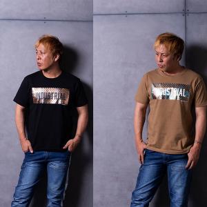 【INDUSTRIAL(インダストリアル)】オリジナルチェッカープレートTシャツ
