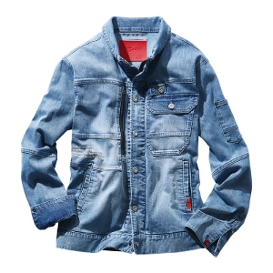 【JAWIN(ジャウィン)】【春夏作業服】ストレッチ長袖ジャンパー 57000