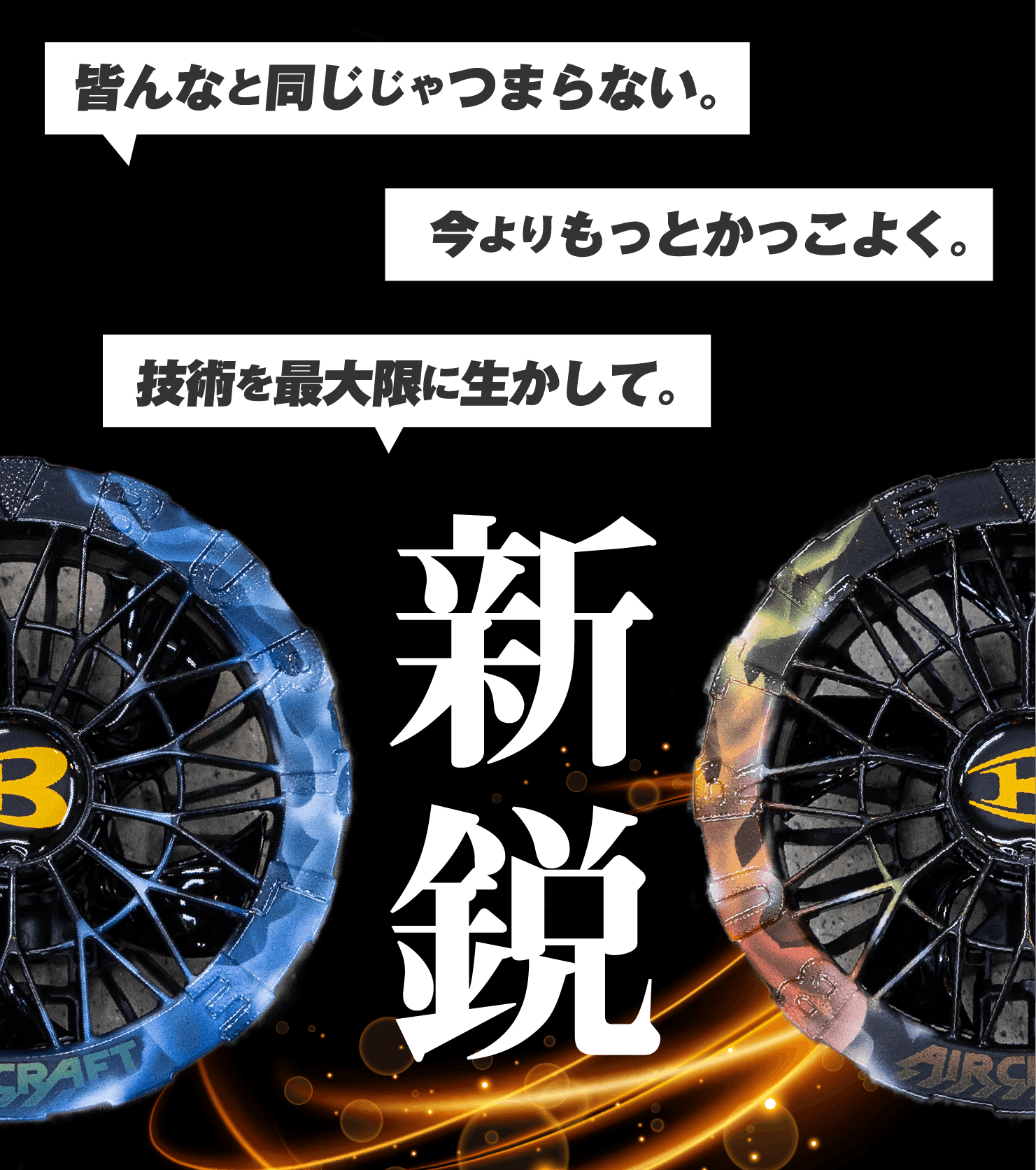 BURTLE（バートル）エアークラフト プレミアムカスタムファン