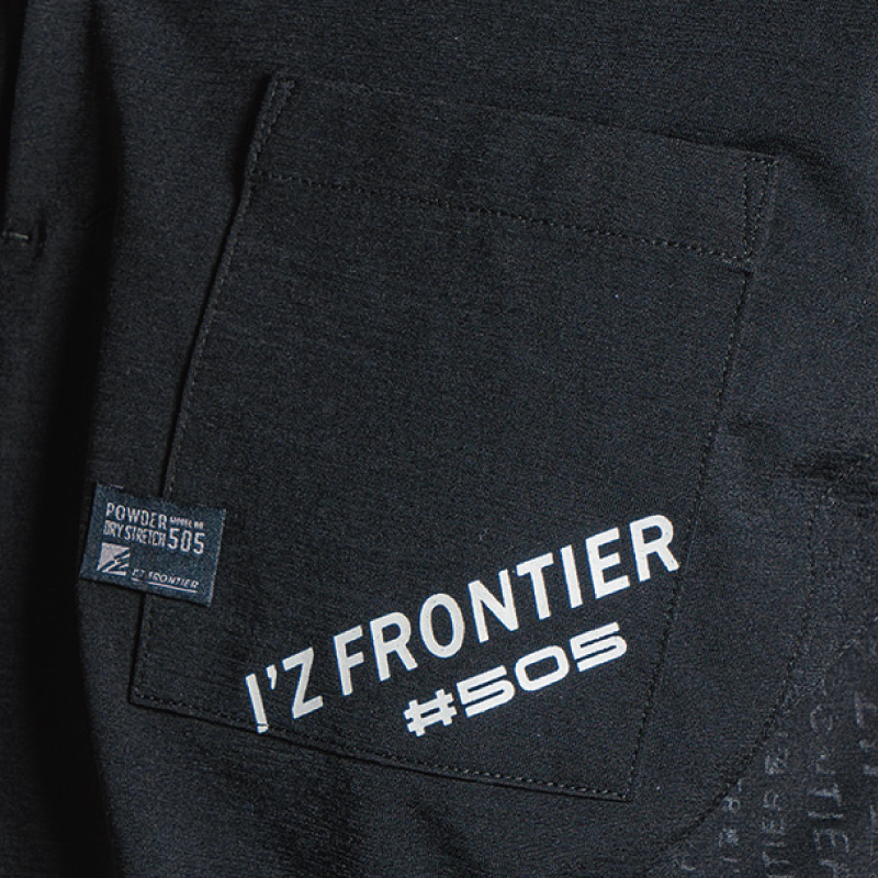 I'Z FRONTIER(アイズフロンティア)】【春夏作業服】P.D.ストレッチ半袖ポロシャツ ＃505 | おしゃれ作業服のだいまつネットストア