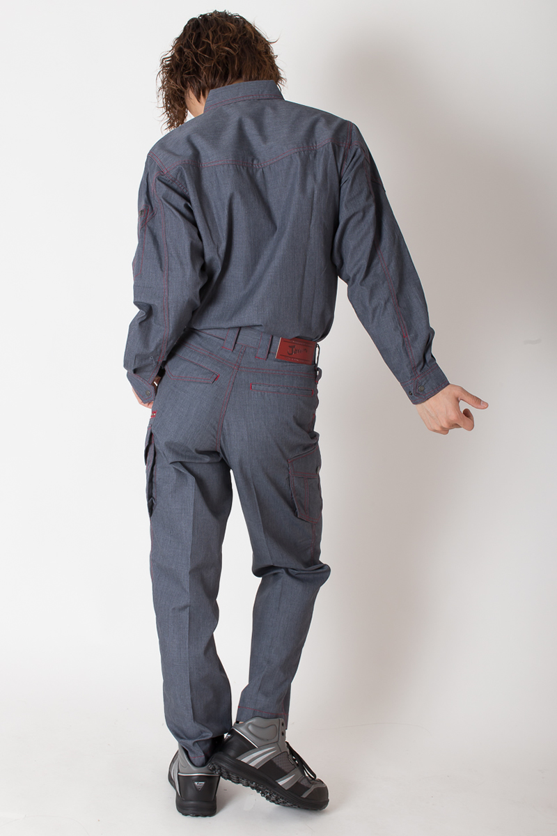 JAWIN(ジャウィン)】【春夏作業服】ノータックカーゴパンツ56402