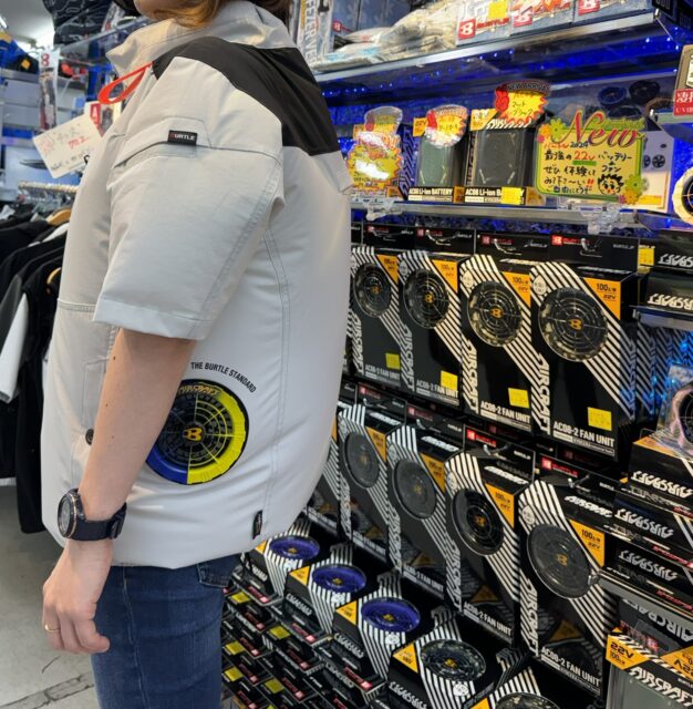 バートル 空調服 22V強風100㍑ 1日使いたい方用 ダブルバッテリー 