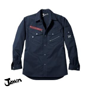 【JAWIN(ジャウィン)】【秋冬年中作業服】長袖シャツ　52104
