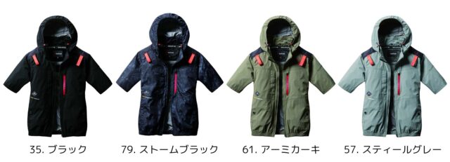 バートル2025_エアークラフトAC2081シリーズ_AC2086ハイバックウェア半袖