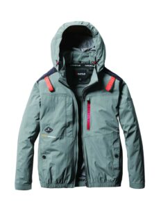 バートルエアークラフトAC2081_スティールグレー