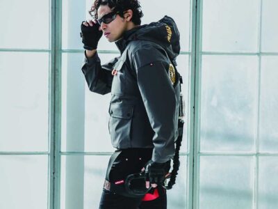 バートルエアークラフト2025_AC2031ハイバック_男性モデル着用