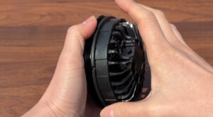 バートルエアークラフトファンのリングを取り外す