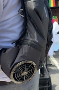 山真 アイスマンHYBRID-PROはファンが搭載されている