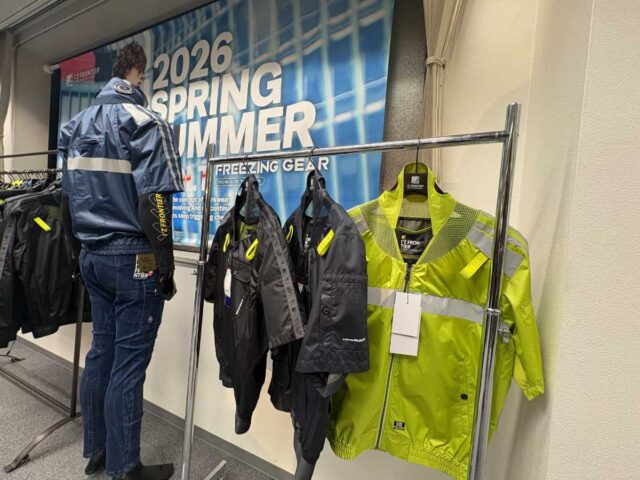 アイズフロンティア2026SS展示会_EFウェアの新作
