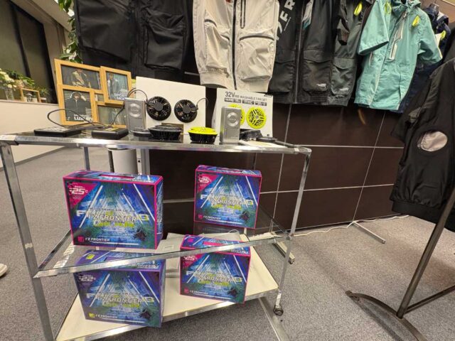 アイズフロンティア2026SS展示会_EFウェアのデバイス