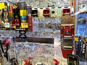 ダイマツ店舗_マルチアジャスターのディスプレイ