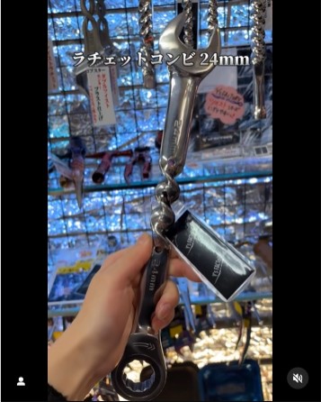 だいまつインスタアカウント_ツイスト工具_ラチェットコンビ24mm
