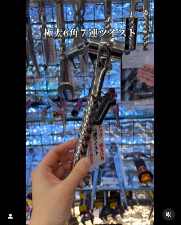 だいまつインスタアカウント_ツイスト工具_極太6角7連ツイスト