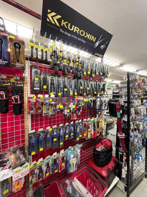 だいまつ店舗_オススメ工具売り場を紹介_2025年1月_KUROKINシリーズ