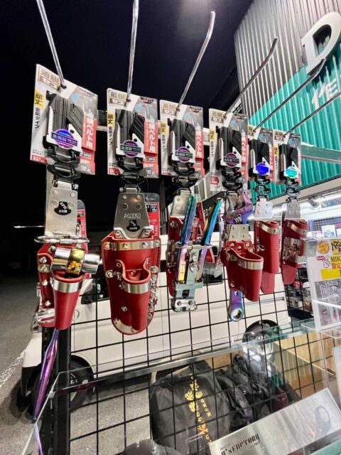 だいまつ店舗_オススメ工具売り場を紹介_2025年1月_MIKI工具差し_ツールホルダー赤革