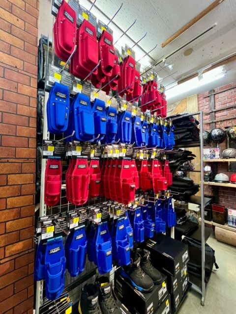 だいまつ店舗_オススメ工具売り場を紹介_2025年1月_ニックス赤バリ青バリ