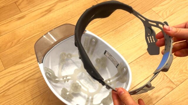 タニザワルメット_エアロメッシュ_取り外し方法16