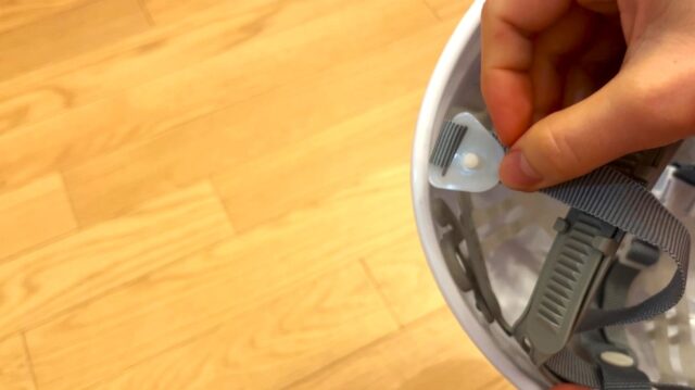 タニザワルメット_エアロメッシュ_取り外し方法5