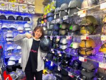ダイマツ店舗_進和化学工業（Shinwa）ヘルメットコーナー