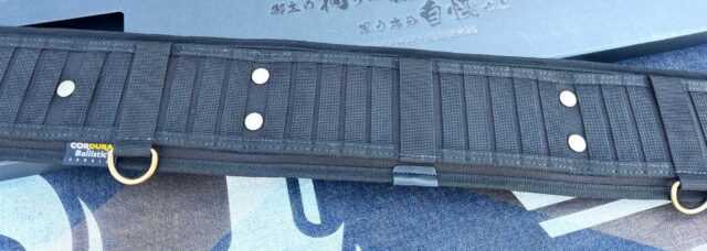 ニックス胴当てベルトストレートタイプ_びっしりと敷き詰められたループ