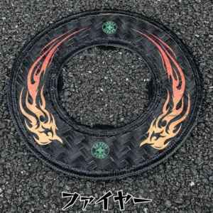 竹バイザー_ファイヤー